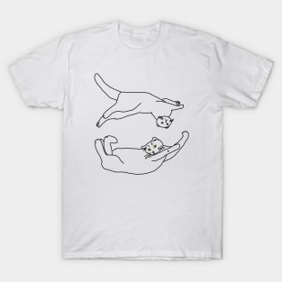 These cute cats are best friends! T-Shirt